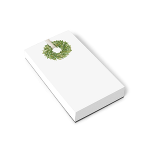 E Frances Notepad -Long Wreath