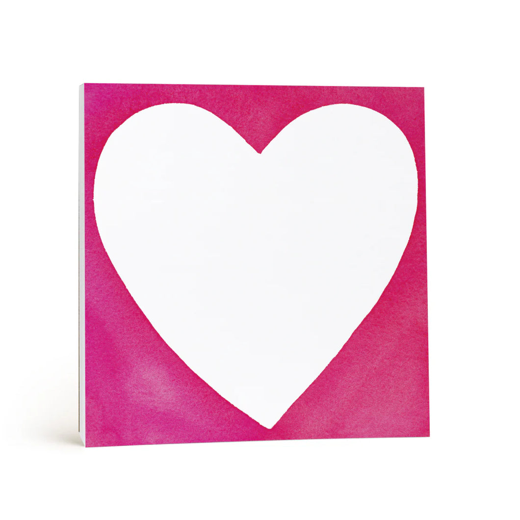 E Frances Notepad -Chubby Heart