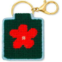 Load image into Gallery viewer, Needlepoint Keychain Kit -Flower
