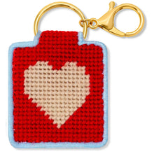 Load image into Gallery viewer, Needlepoint Keychain Kit -Heart
