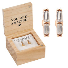 Load image into Gallery viewer, Treasure Box Earrings -Best Teacher Ever
