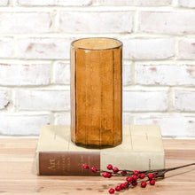 Load image into Gallery viewer, Amber Glass Vases
