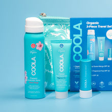 Load image into Gallery viewer, Coola 3-pc Organic Suncare Travel Set
