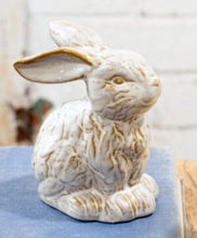 Load image into Gallery viewer, White &amp; Gold Bunnies
