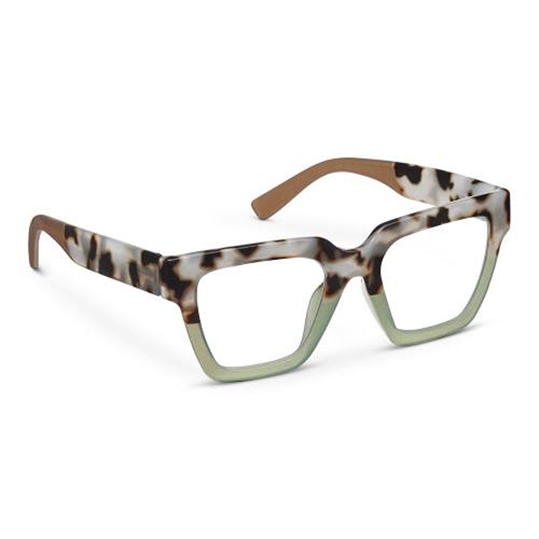 Peepers Progressives Take a Bow -Chai Tortoise/Green