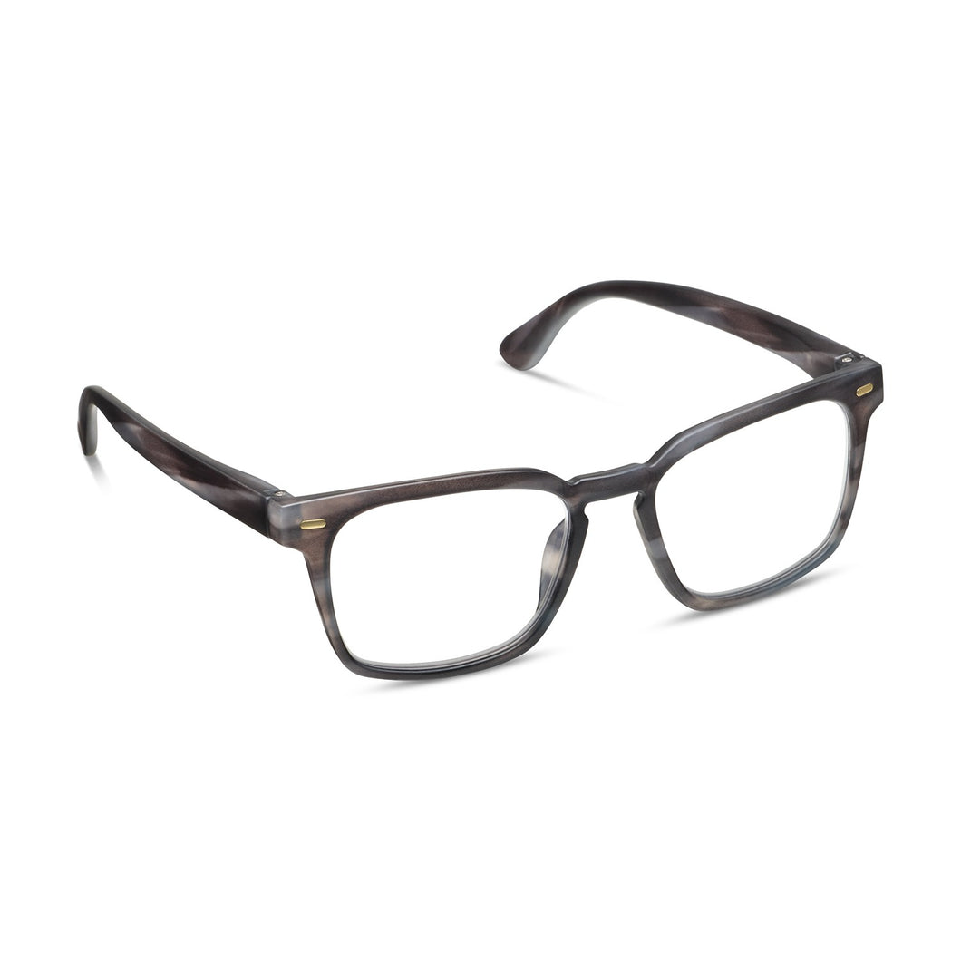 Peepers Progressives Jude -Charcoal Horn