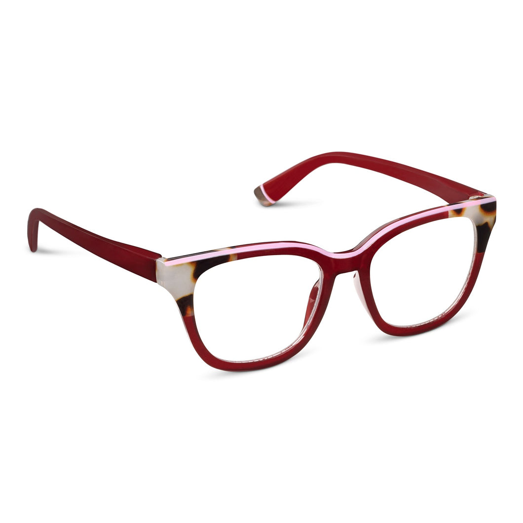 Peepers Progressives Ramona -Cherry/Chai Tortoise