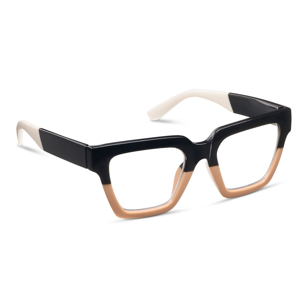 Peepers Progressives Take a Bow -Black/Tan