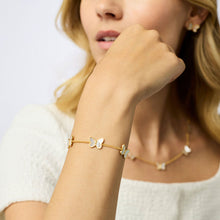 Load image into Gallery viewer, Julie Vos Papillon Delicate Bracelet -Mother of Pearl
