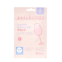 Load image into Gallery viewer, Patchology Serve Chilled Rose Hydrating Hydrogel Facial Masks -2 pk
