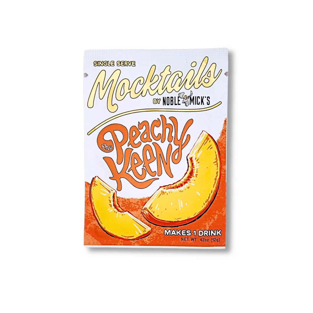 Noble Mick's Craft Mocktail -Peachy Keen