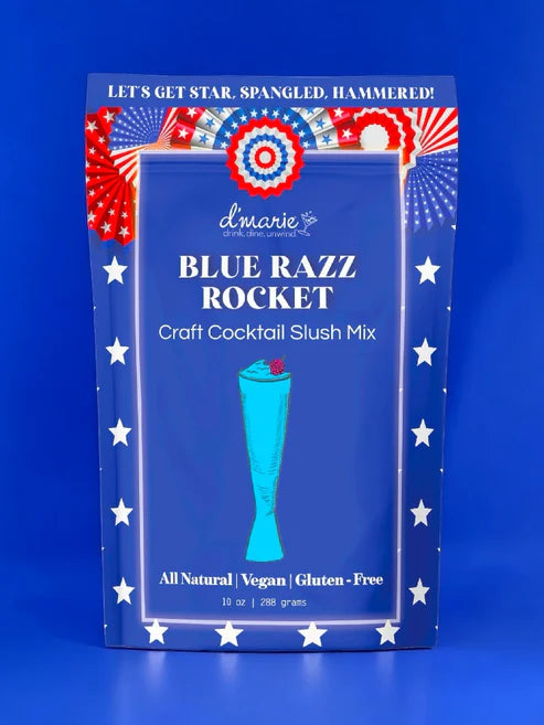 Blue Razz Rocket Cocktail Slush Mix – Mint Juleps Shop