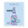 Preppy Happy Birthday Brushed Presents Prosecco Bottle Wrap