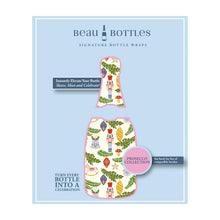 Load image into Gallery viewer, Merry Little Ornaments Prosecco Bottle Wrap
