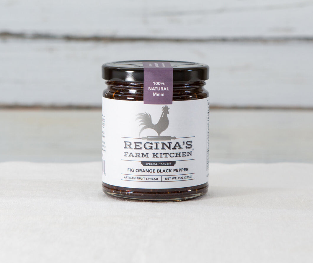 Regina's Fig Orange Black Pepper Spread