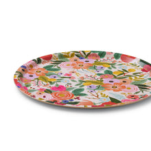 Load image into Gallery viewer, Rifle Paper Round Serving Tray -Garden Party
