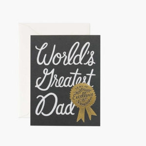 Rifle Paper Father's Day Card -World's Greatest Dad