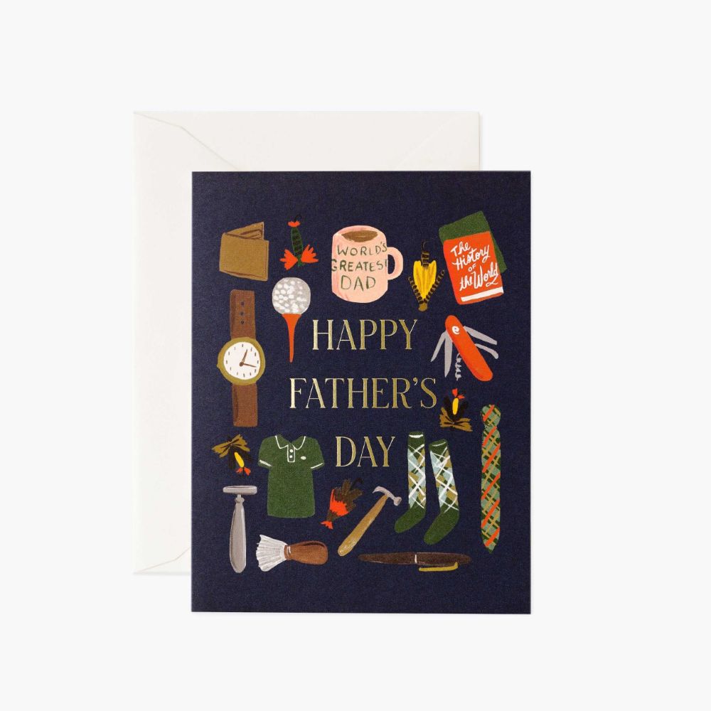 Rifle Paper Father's Day Card -Dad's Favorite Things