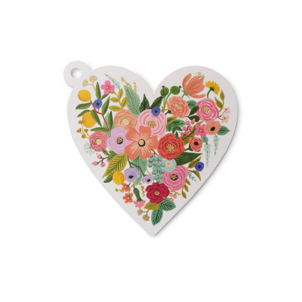 Rifle Paper Gift Tags -Garden Party Floral Heart