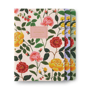 Rifle Paper Notebooks (s/3) -Roses