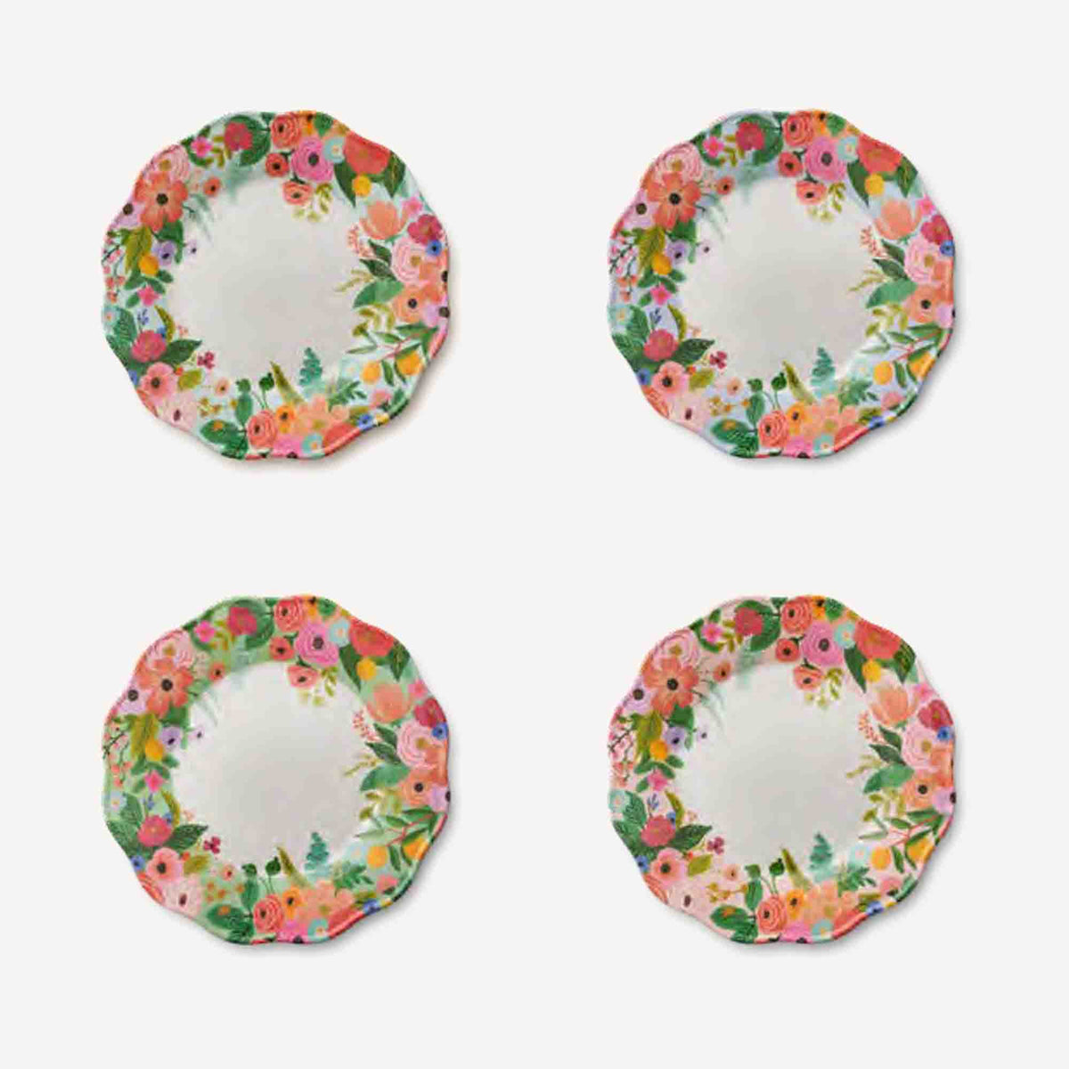 Rifle Paper Melamine Dinner Plates -Garden Party – Mint Juleps Shop