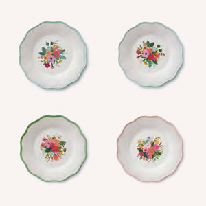 Rifle Paper Melamine Dessert Plates -Garden Party