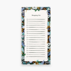 Rifle Paper Market Pad -Garden Party Blue