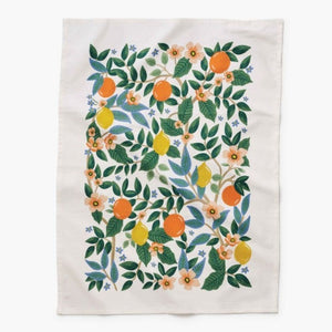 Rifle Paper Tea Towel -Citrus Grove