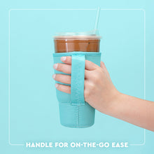 Load image into Gallery viewer, Hydrangea Large Iced Cup Coolie
