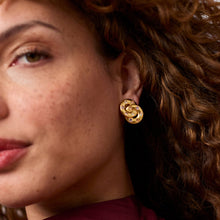 Load image into Gallery viewer, Julie Vos Rainbow Infinity Earrings -Champagne Radiance
