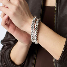Load image into Gallery viewer, Julie Vos Silver Ravello Bangle
