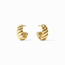 Load image into Gallery viewer, Julie Vos Ravello Statement Hoop -Gold
