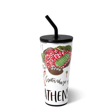 Load image into Gallery viewer, Saturdays in Athens Straw Tumbler
