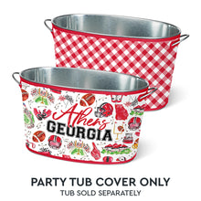 Load image into Gallery viewer, Swig Tailgates in Athens Party Tub Cover
