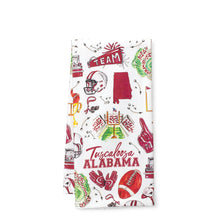 Load image into Gallery viewer, Swig Tailgates in Tuscaloosa Tea Towel
