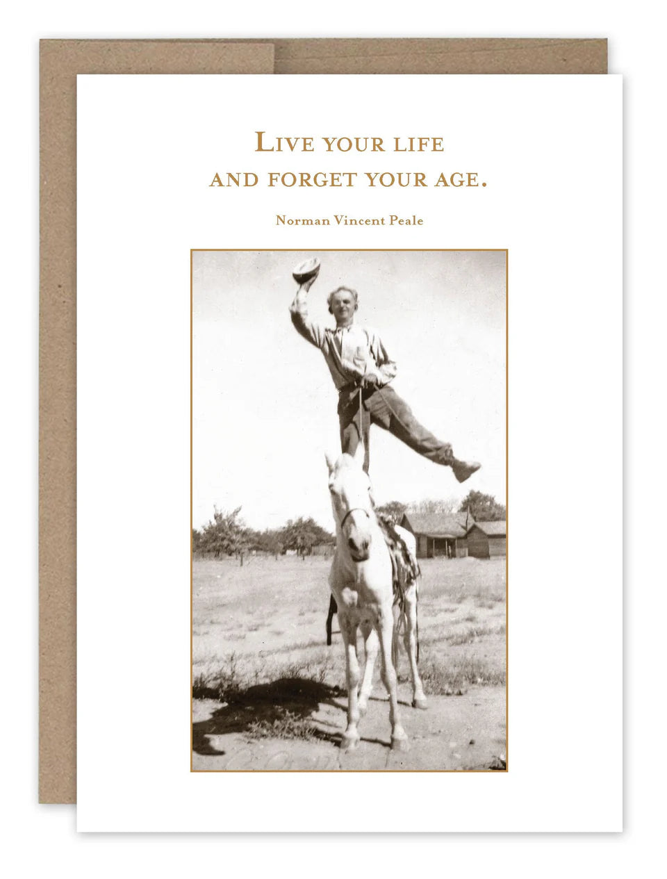 SMartin Birthday Card -Live Your Life