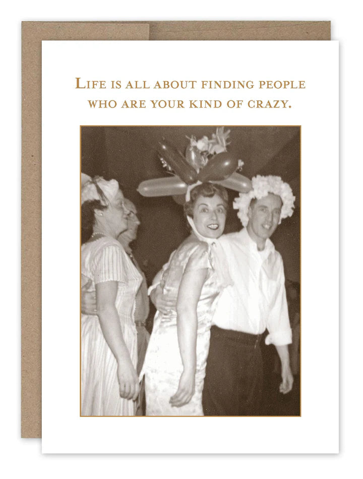 SMartin Birthday Card -Your Kind of Crazy