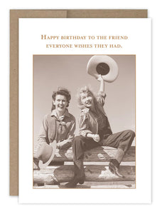 SMartin Birthday Card -Hats Off