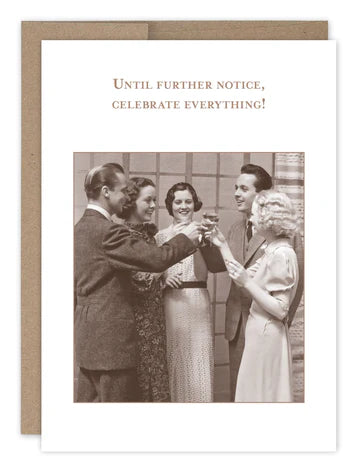SMartin Congrats Card -Until Further Notice Celebrate