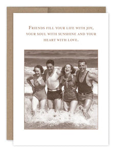 SMartin Birthday Card -Friends Fill Your Life