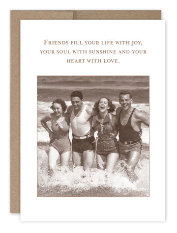 SMartin Birthday Card -Friends Fill Your Life
