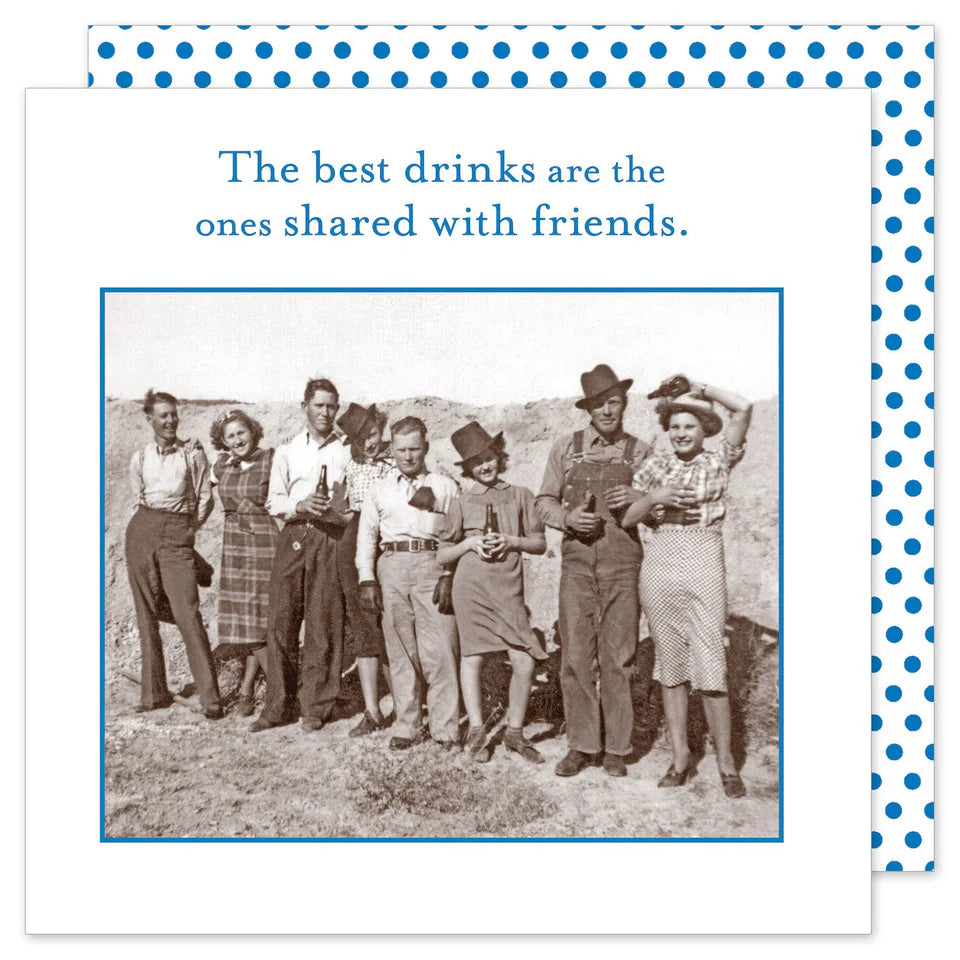 Sassy Cocktail Napkins -The Best Drinks