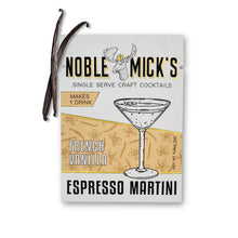 Load image into Gallery viewer, Noble Mick's Craft Cocktail -French Vanilla Espresso Martini
