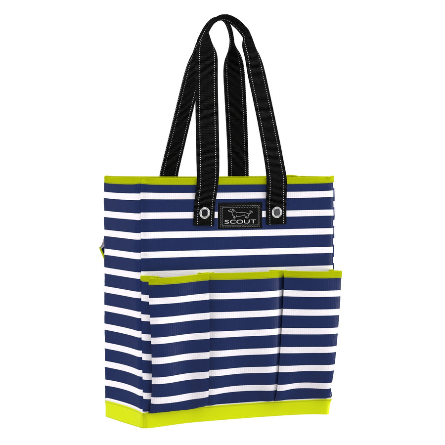Scout Overserved Tennis Bag -Nantucket Navy