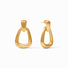 Load image into Gallery viewer, Julie Vos Sahara Demi Doorknocker Earring -Gold
