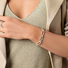 Load image into Gallery viewer, Julie Vos Silver Sahara Demi Link Bracelet
