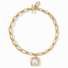 Load image into Gallery viewer, Julie Vos Sahara Statement Necklace -Iridescent Clear Crystal

