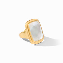 Load image into Gallery viewer, Julie Vos Sahara Stone Ring -Iridescent Clear Crystal
