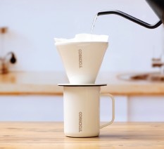 Corkcicle Coffee Pour-Over Kit -Oat Milk