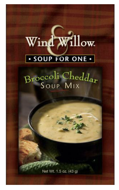 Wind & Willow 1-Cup Soup -Broccoli Cheddar